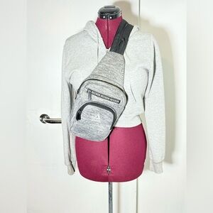 Reebok Heather Gray Crossbody Bag